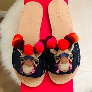 Brand New Kate Spade Camel Sandals